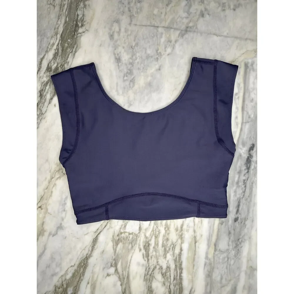 FREE PEOPLE MOVEMENT Short Sleeve Scoop Back Yoga Athletic Crop Top Size XS - Picture 2 of 5